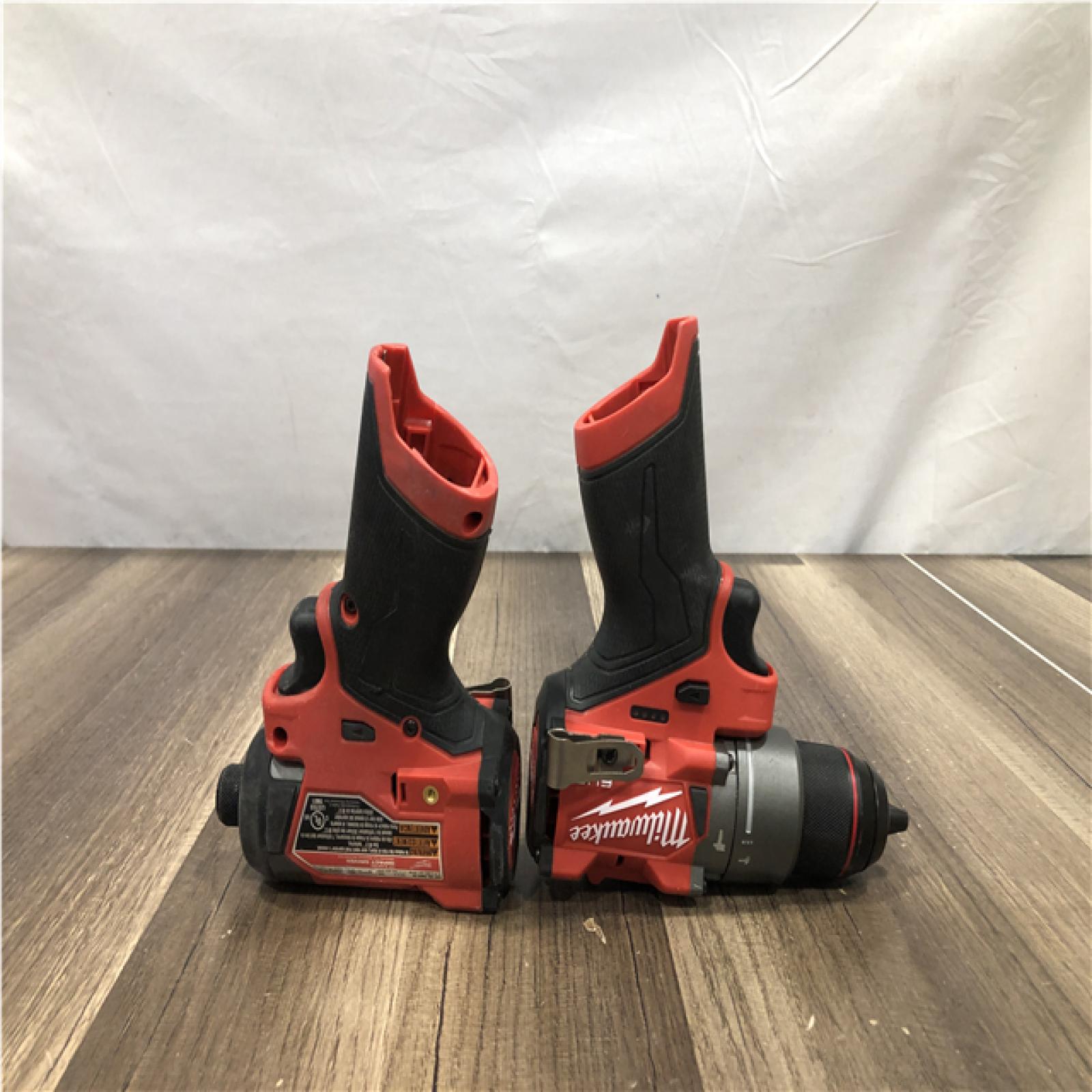 AS-IS - Milwaukee FUEL 12-Volt Lithium-Ion Brushless Cordless Hammer Drill and Impact Driver Combo Kit