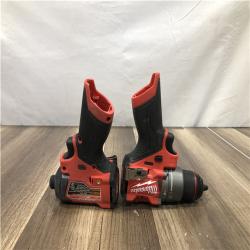AS-IS - Milwaukee FUEL 12-Volt Lithium-Ion Brushless Cordless Hammer Drill and Impact Driver Combo Kit