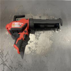 AS-IS- Milwaukee M12 12V Cordless 10oz Caulk/Adhesive Gun (Tool Only)