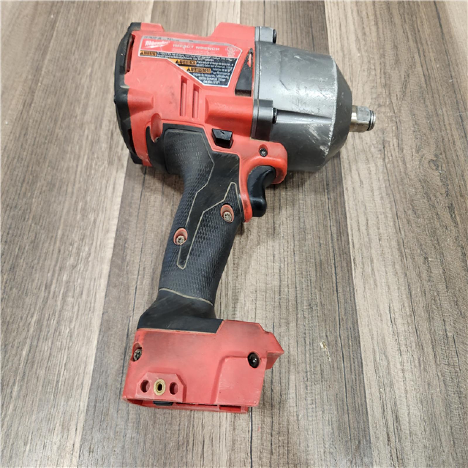 AS-IS  Milwaukee M18 FUEL 18V Lithium-Ion Brushless Cordless 1/2 in. Impact Wrench with Friction Ring (Tool-Only)