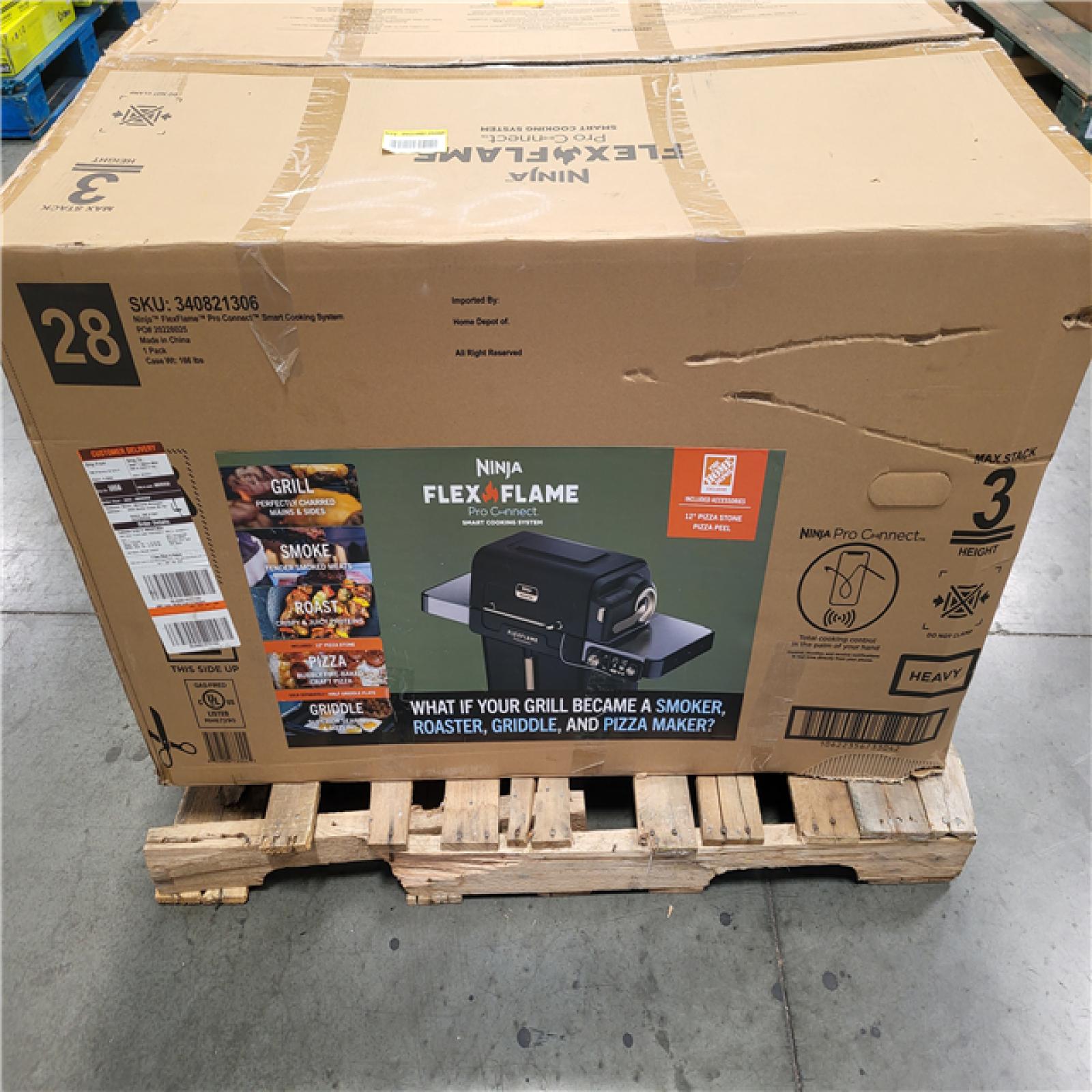 CALIFORNIA NEW NINJA FLEXFLAME PRO CONNECT SMART COOKING SYSTEM