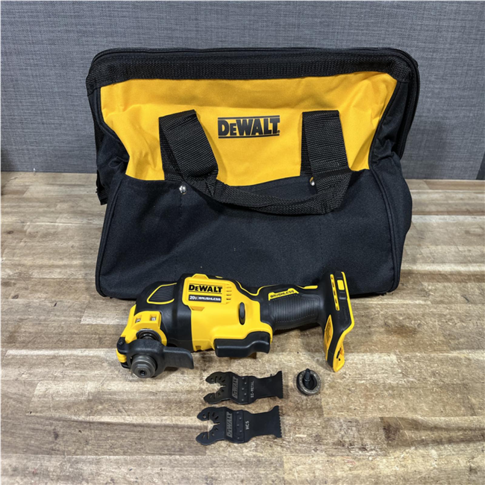 Houston Location AS-IS DEWALT ATOMIC 20V MAX Cordless Brushless Oscillating Multi Tool (Tool Only)