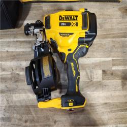 HOUSTON LOCATION - AS-IS DEWALT Roofing Nailer Cordless Kit w/ Battery & Charger
