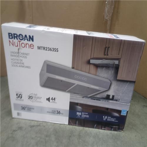 CALIFORNIA AS-IS BROAN NUTONE UNDER CABINET RANGE HOOD