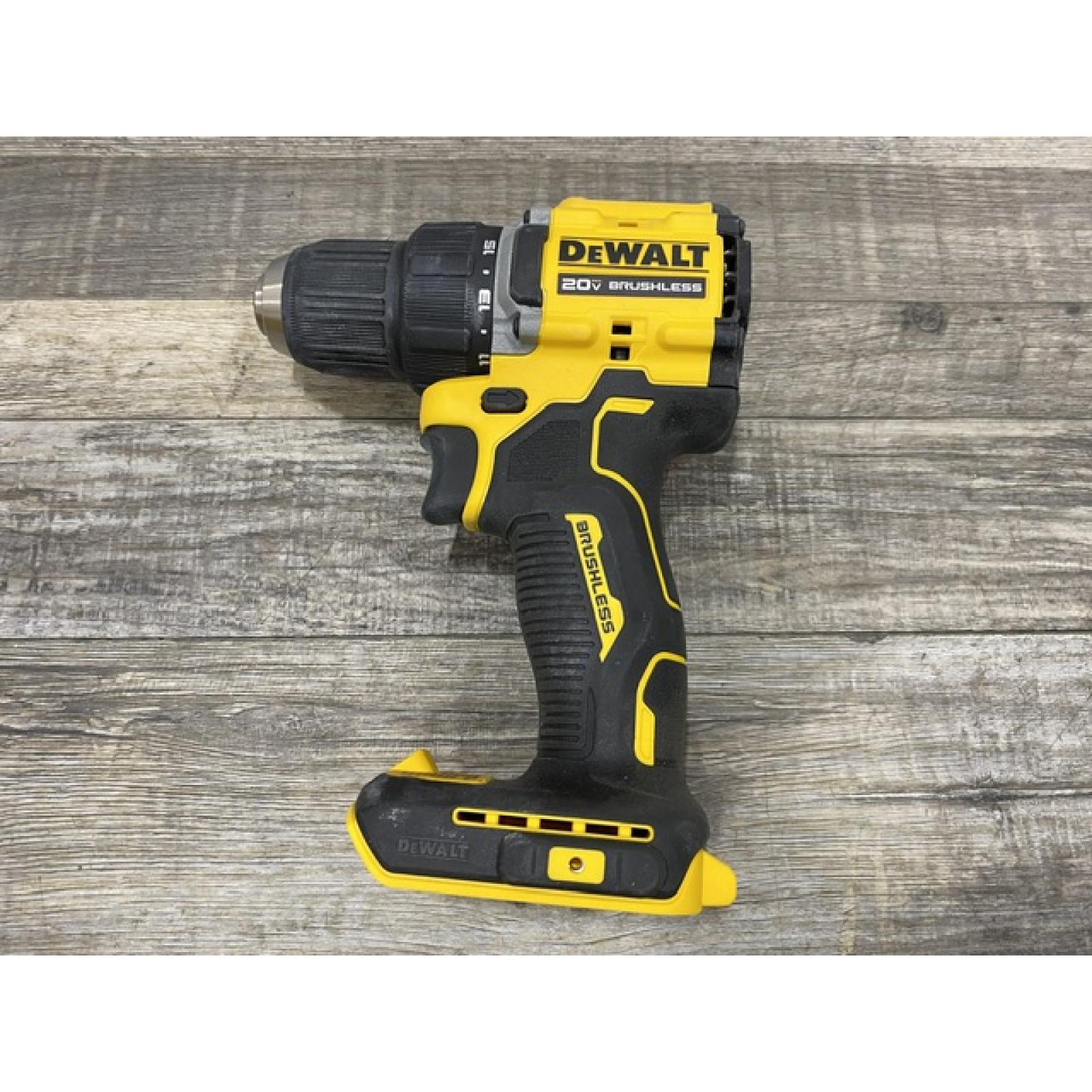 AS-IS DEWALT Atomic 20V Lithium-Ion Cordless Compact 1/2 in. Drill/Driver Kit
