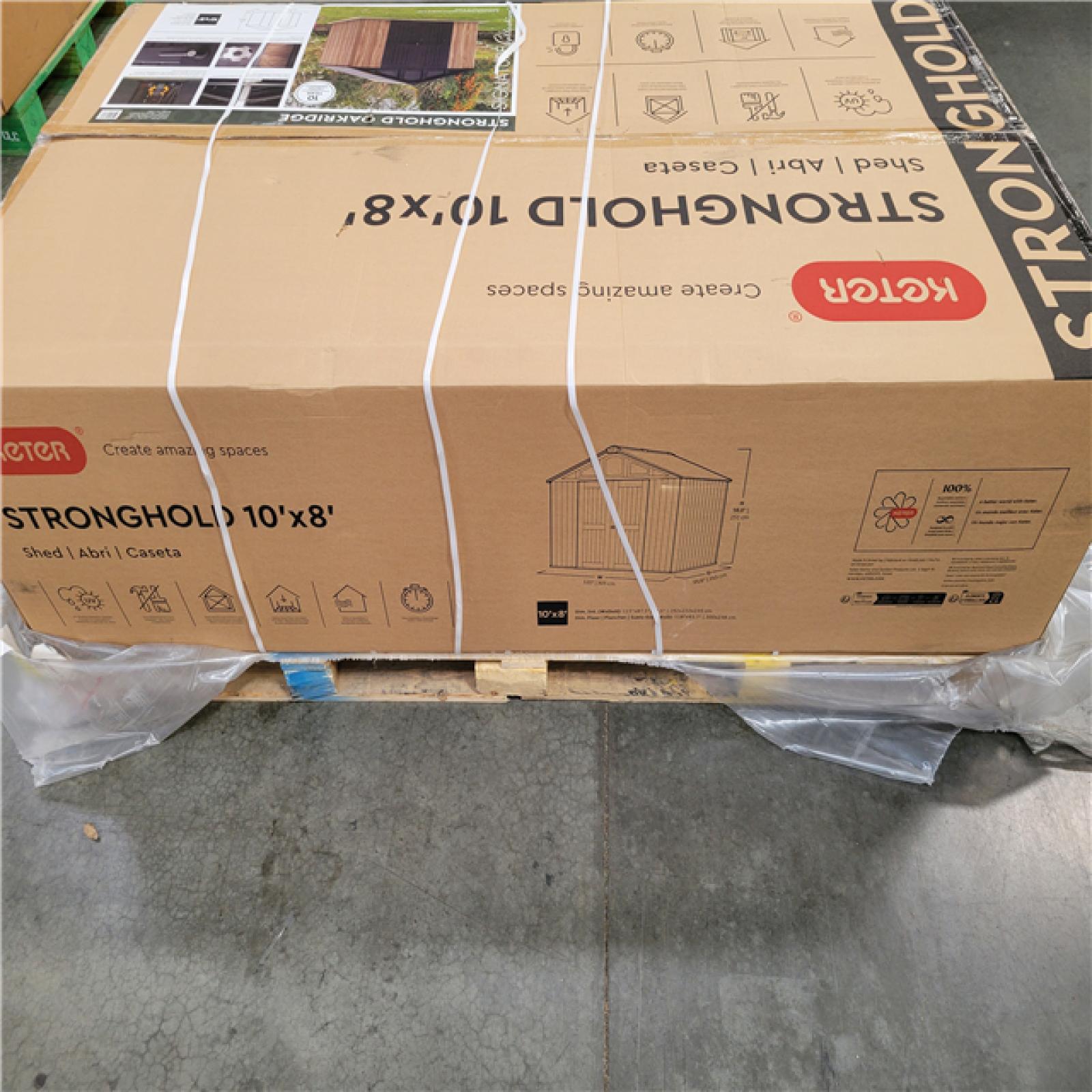 CALIFORNIA NEW KETER STRONGHOLD 10X8