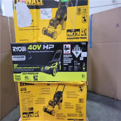 CALIFORNIA AS-IS OUTDOOR POWER EQUIPMENT
