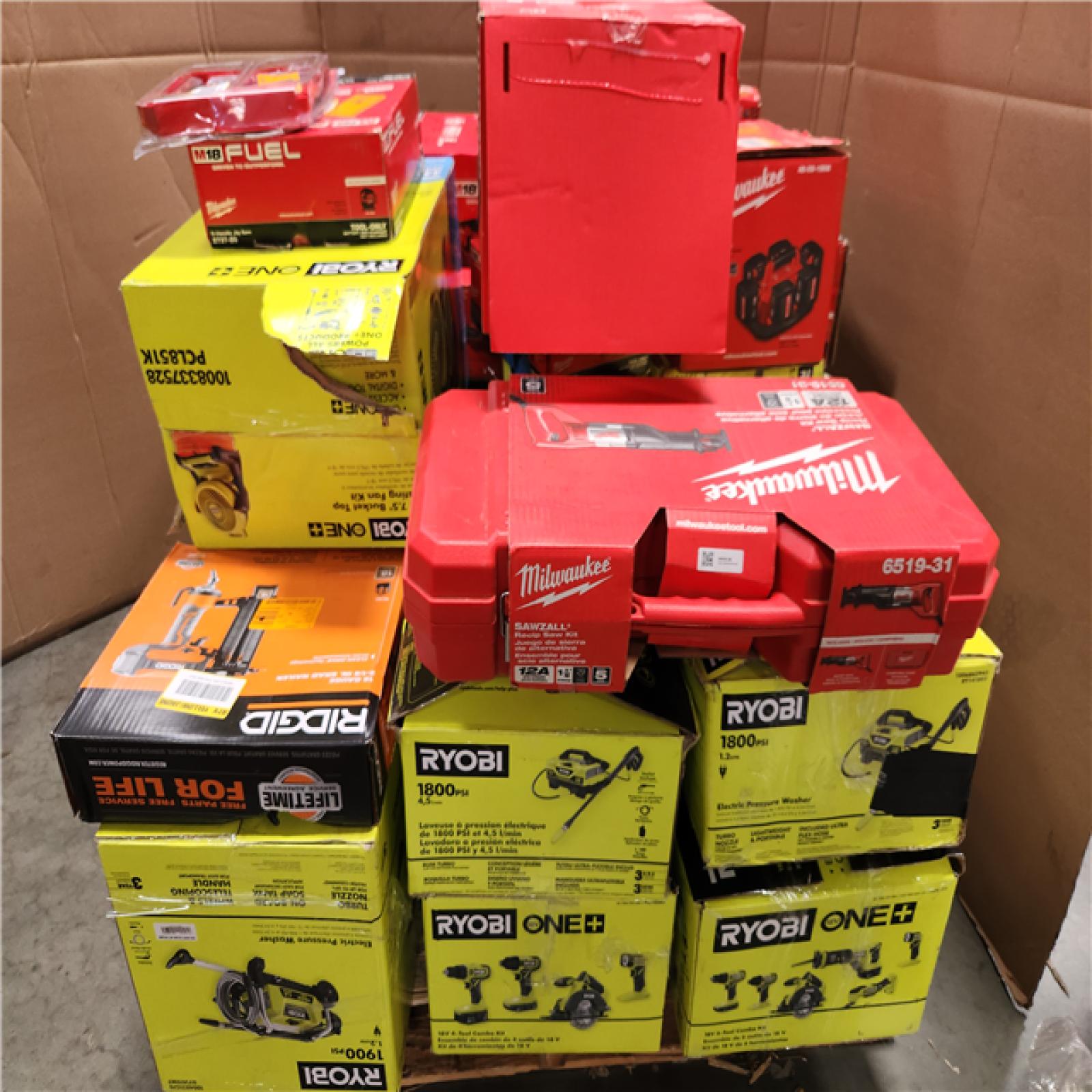 CALIFORNIA AS-IS TOOL PALLET