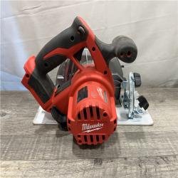 AS-IS Milwaukee 18V Lithium-Ion Cordless 6-1/2 in. Circular Saw (Tool-Only)