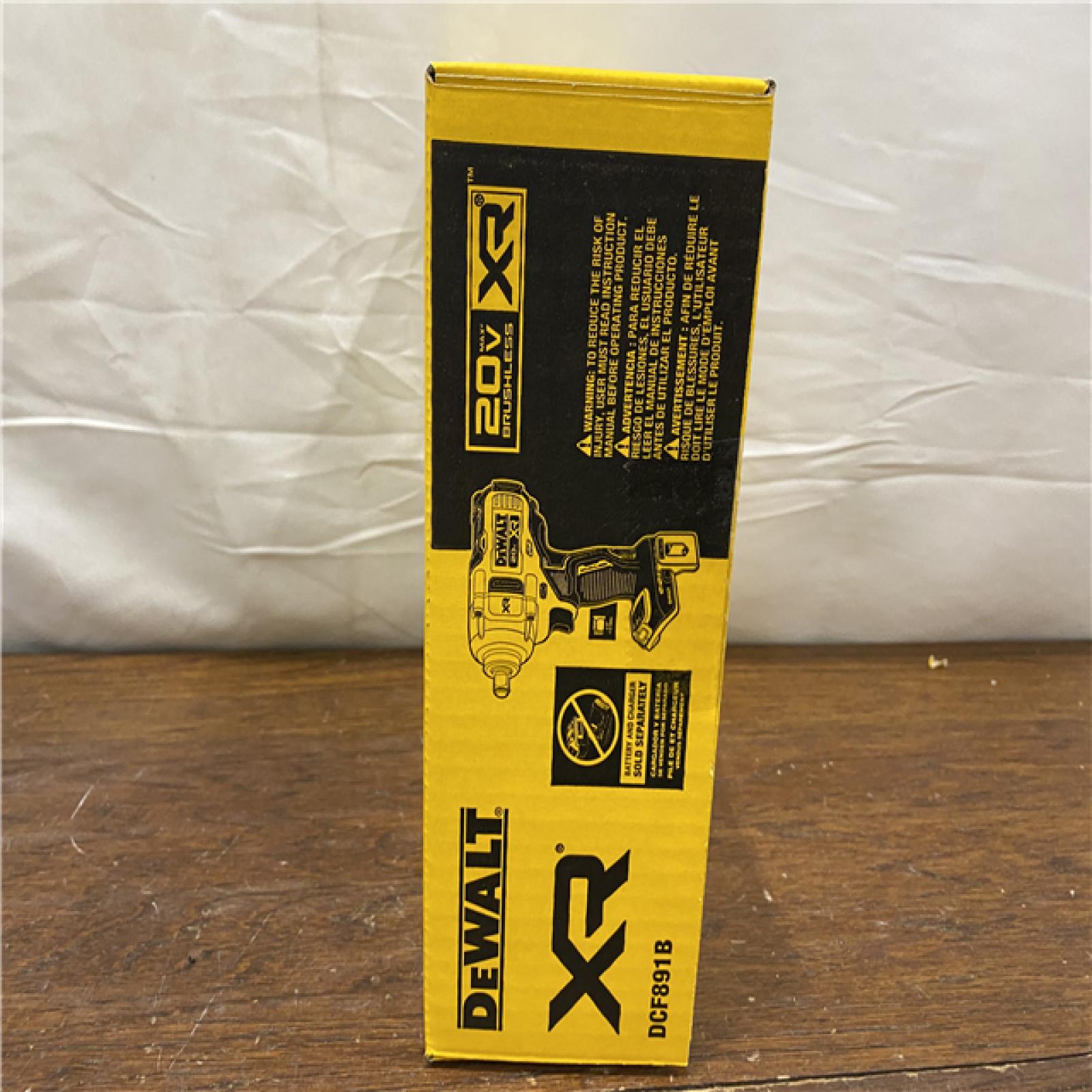 NEW DEWALT 20-Volt MAX XR Cordless 1/2 in. Impact Wrench (Tool-Only) (DCF891B)