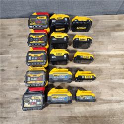 HOUSTON LOCATION - AS-IS DEWALT BATTERY PACK QTY - 15