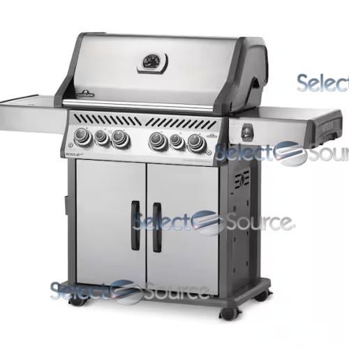 DALLAS LOCATION - NEW! - NAPOLEON Rogue 4-Burner Propane Gas Grill in Stainless Steel with Infrared Rear and Side Burners
