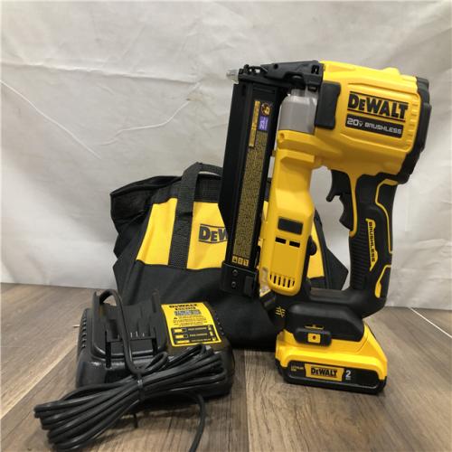 AS-IS DEWALT ATOMIC 20V MAX Lithium Ion Cordless 23 Gauge Pin Nailer Kit