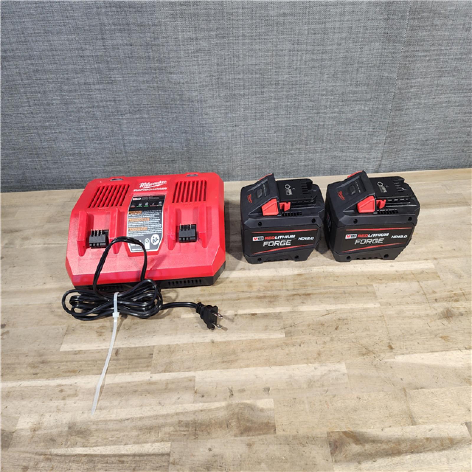 HOUSTON LOCATION - AS-IS M18 FUEL Brushless Cordless 21 in. Walk Behind Dual Battery Self-Propelled Mower W/(2) 12.0Ah Battery and Rapid Charger