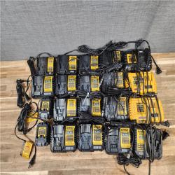 HOUSTON LOCATION - AS-IS DEWALT BATTERY CHARGER PACK QTY - 20
