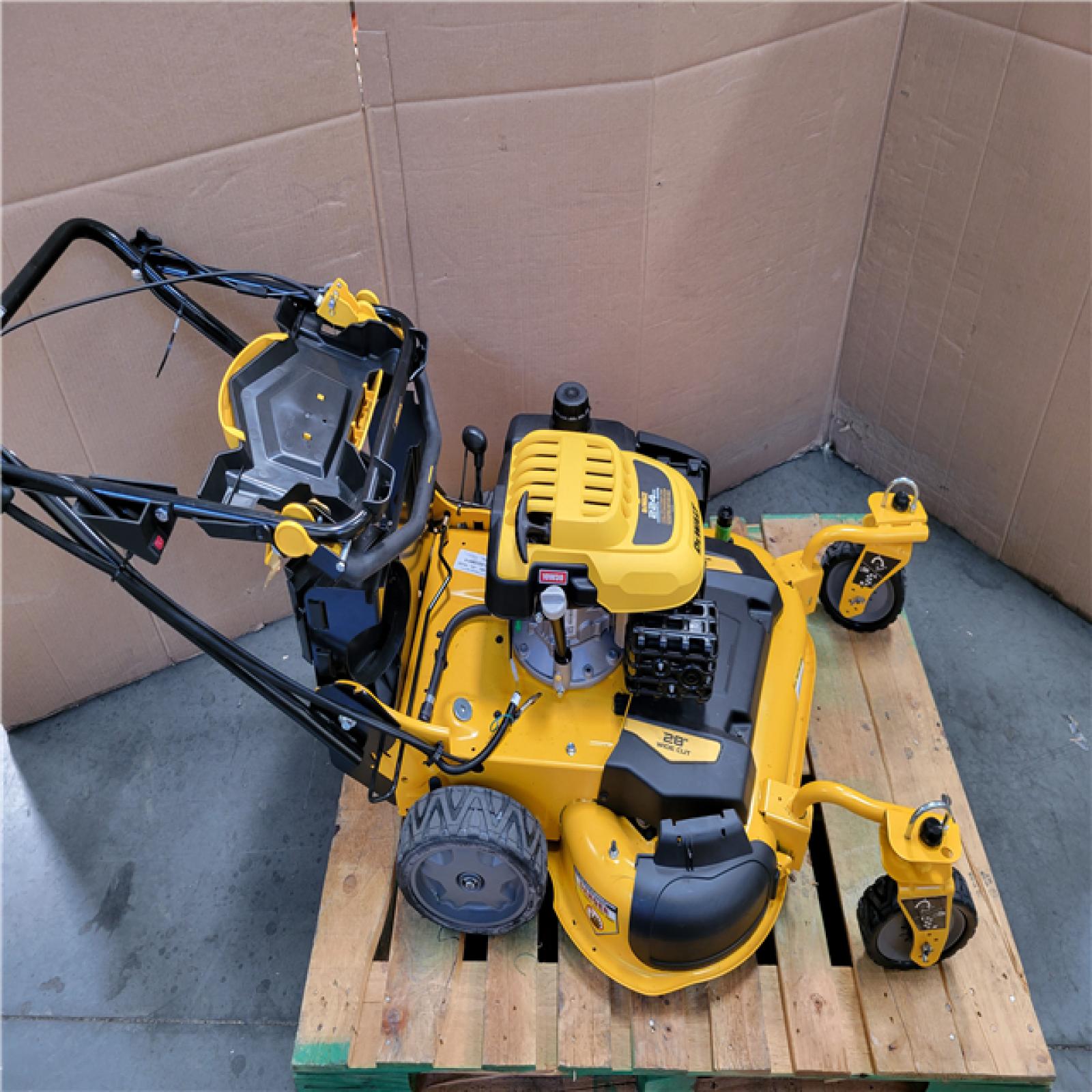 CALIFORNIA APPEARS NEW DEWALT 28 SELF-PROPELLED MOWER