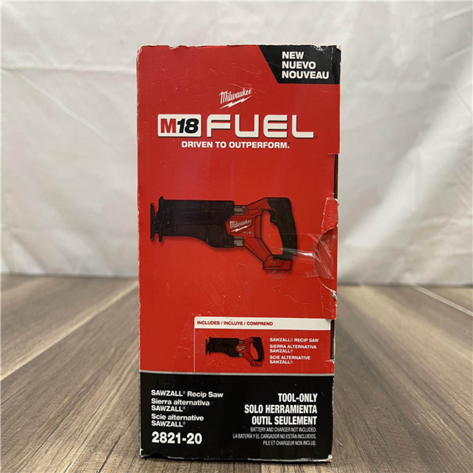 NEW-Milwaukee FUEL GEN-2 18V Lithium-Ion Brushless Cordless SAWZALL Reciprocating Saw (Tool-Only)