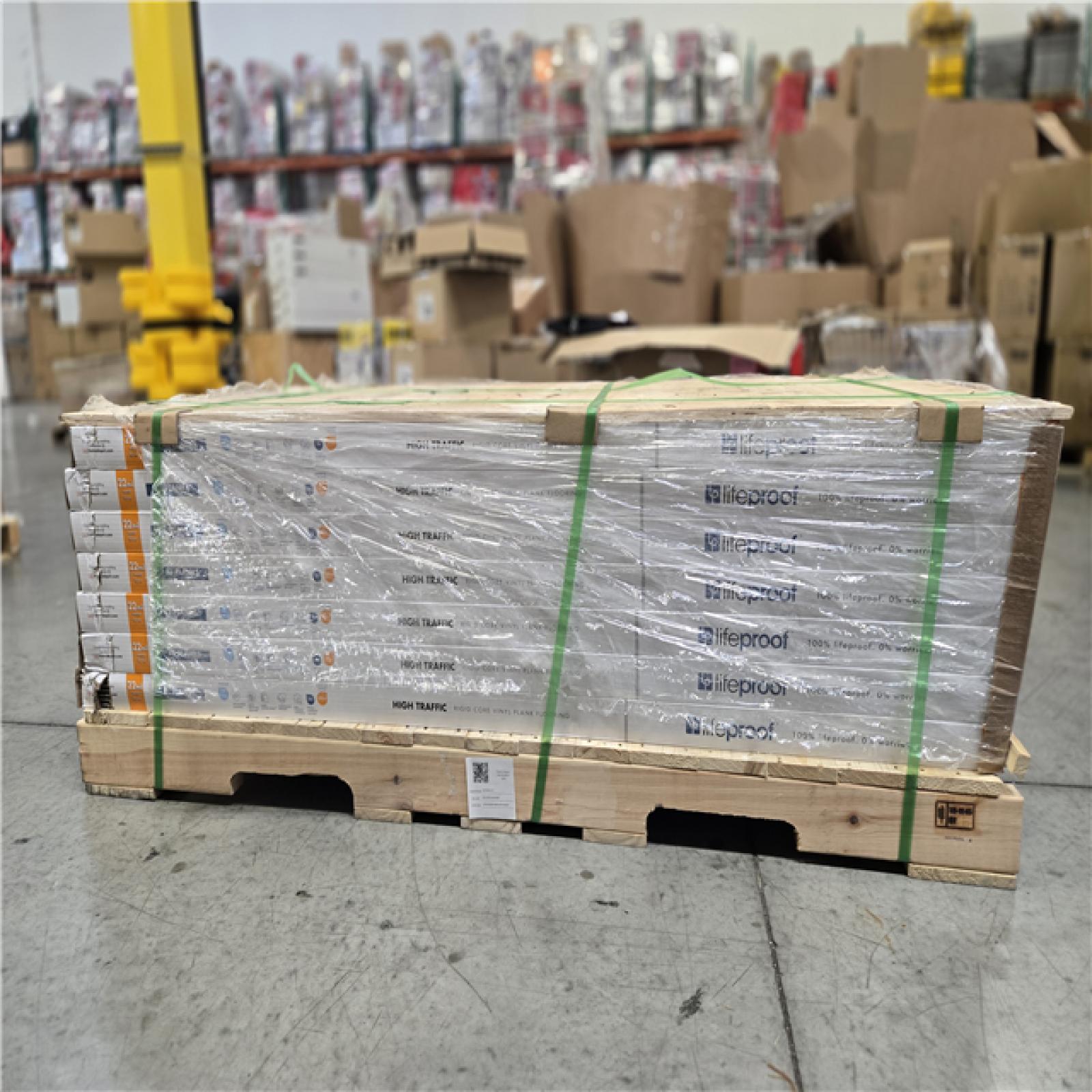 DALLAS LOCATION -Lifeproof Hudspeth Maple 22 MIL x 8.7 in. W x 59 in. L Waterproof Click Lock Luxury Vinyl Plank Flooring (25 sq. ft./Case)PALLET-(28 CASES)