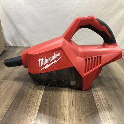 AS-IS Milwaukee 18-Volt Lithium-Ion Brushless Bagless Cordless HEPA Handheld Vacuum (Vacuum Only)