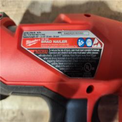 HOUSTON LOCATION - AS - IS Milwaukee FUEL 18-Volt Lithium-Ion Brushless Cordless Gen II 18-Gauge Brad Nailer (Tool-Only)