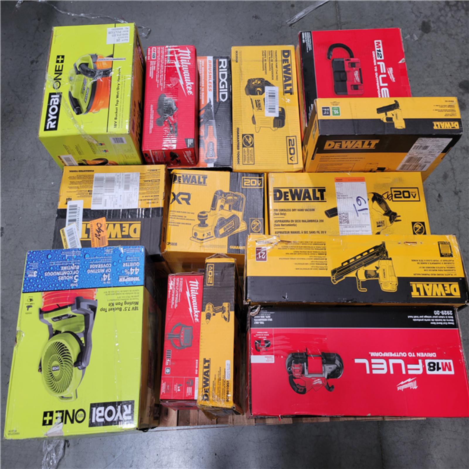 CALIFORNIA AS-IS TOOL PALLET