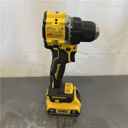 AS-IS - DEWALT ATOMIC COMPACT SERIES 20V MAX* Brushless Cordless 1/2 Drill/Driver Kit