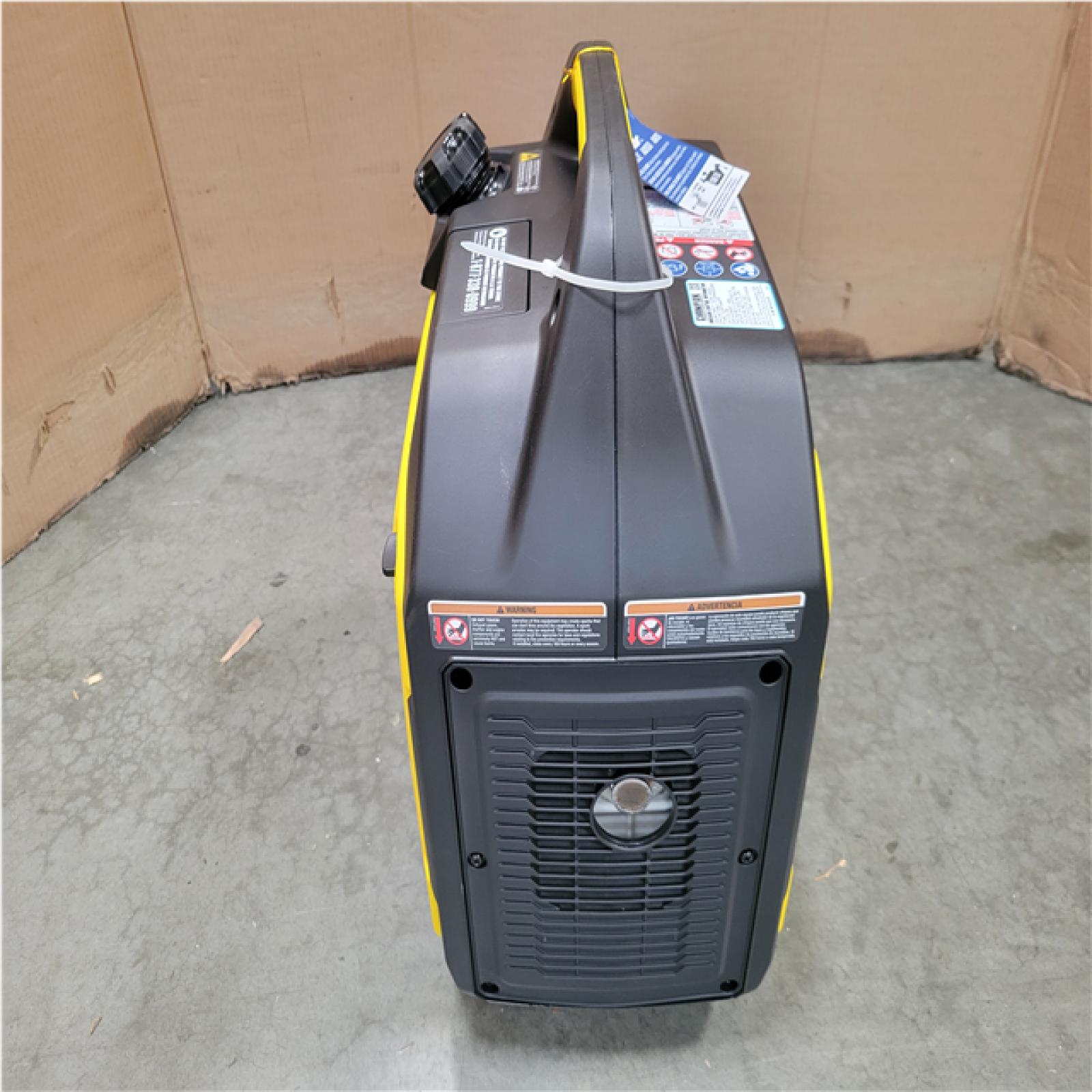 CALIFORNIA AS-IS CHAMPION 4 500/3 250-WATT PORTABLE GENERATOR W/ CO SHEILD