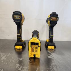 AS-IS- DEWALT 20V MAX Lithium-Ion Cordless 3-Tool Combo Kit