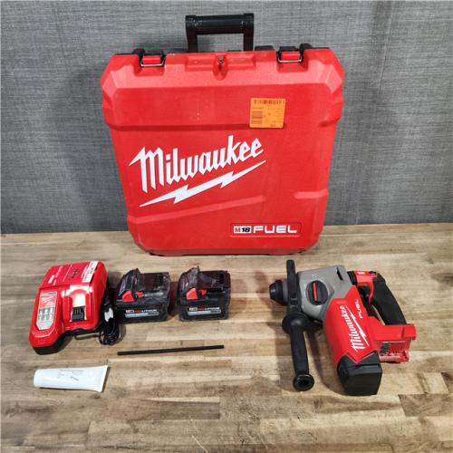 HOUSTON LOCATION - AS-IS Milwaukee 18V M18 FUEL Lithium-Ion Brushless Cordless SDS-Plus Rotary Hammer Kit