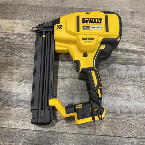 AS-IS DEWALT 20V MAX XR Lithium-Ion Electric Cordless 18-Gauge Brad Nailer (Tool Only)