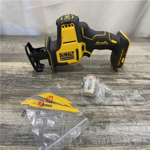 AS-IS DEWALT ATOMIC 20V MAX Cordless Brushless Compact Reciprocating Saw (Tool Only)