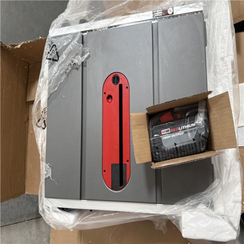 California AS-IS Milwaukee 8-1/4 Table Saw  Includs (1) Battery & Charger