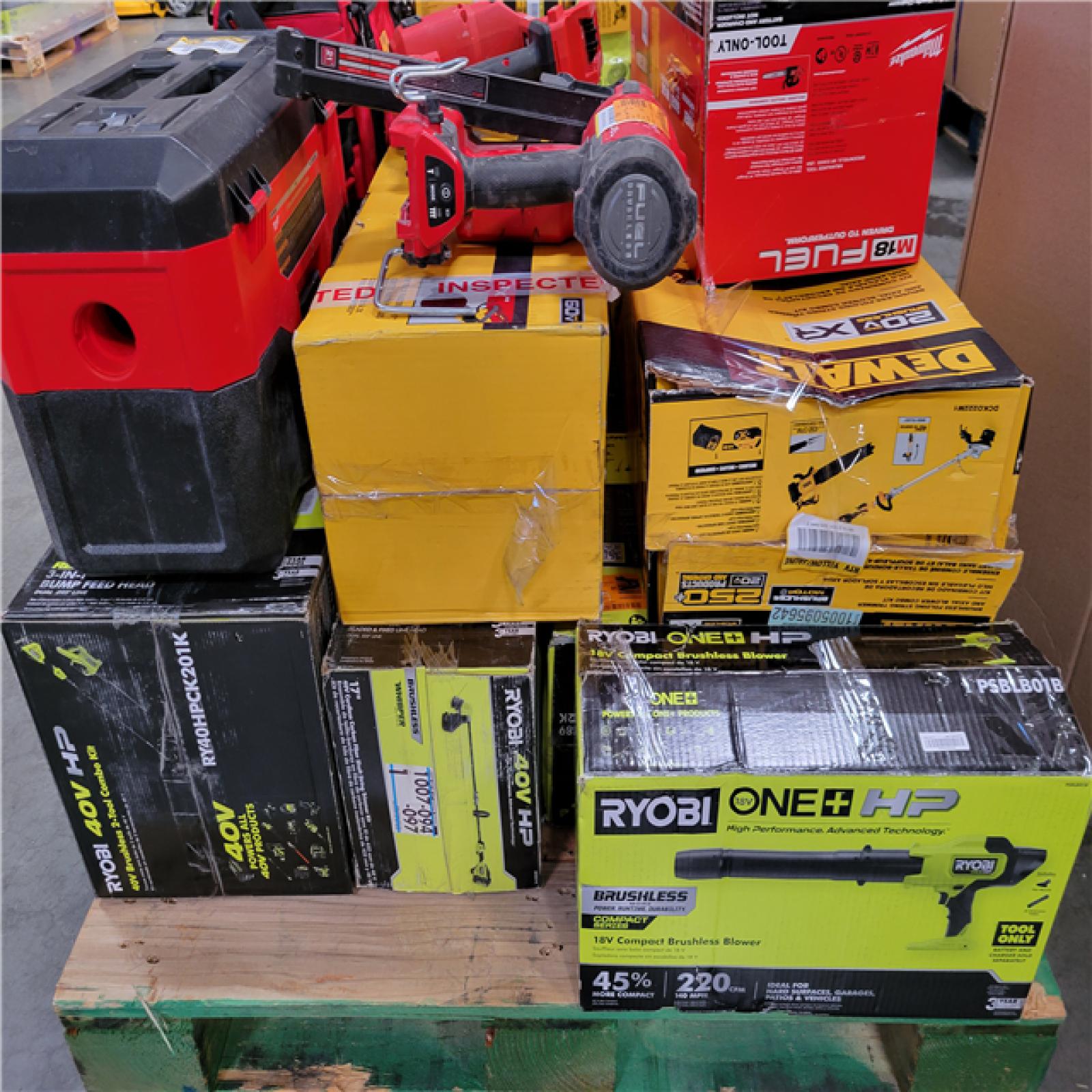 California AS-IS Tool Pallet