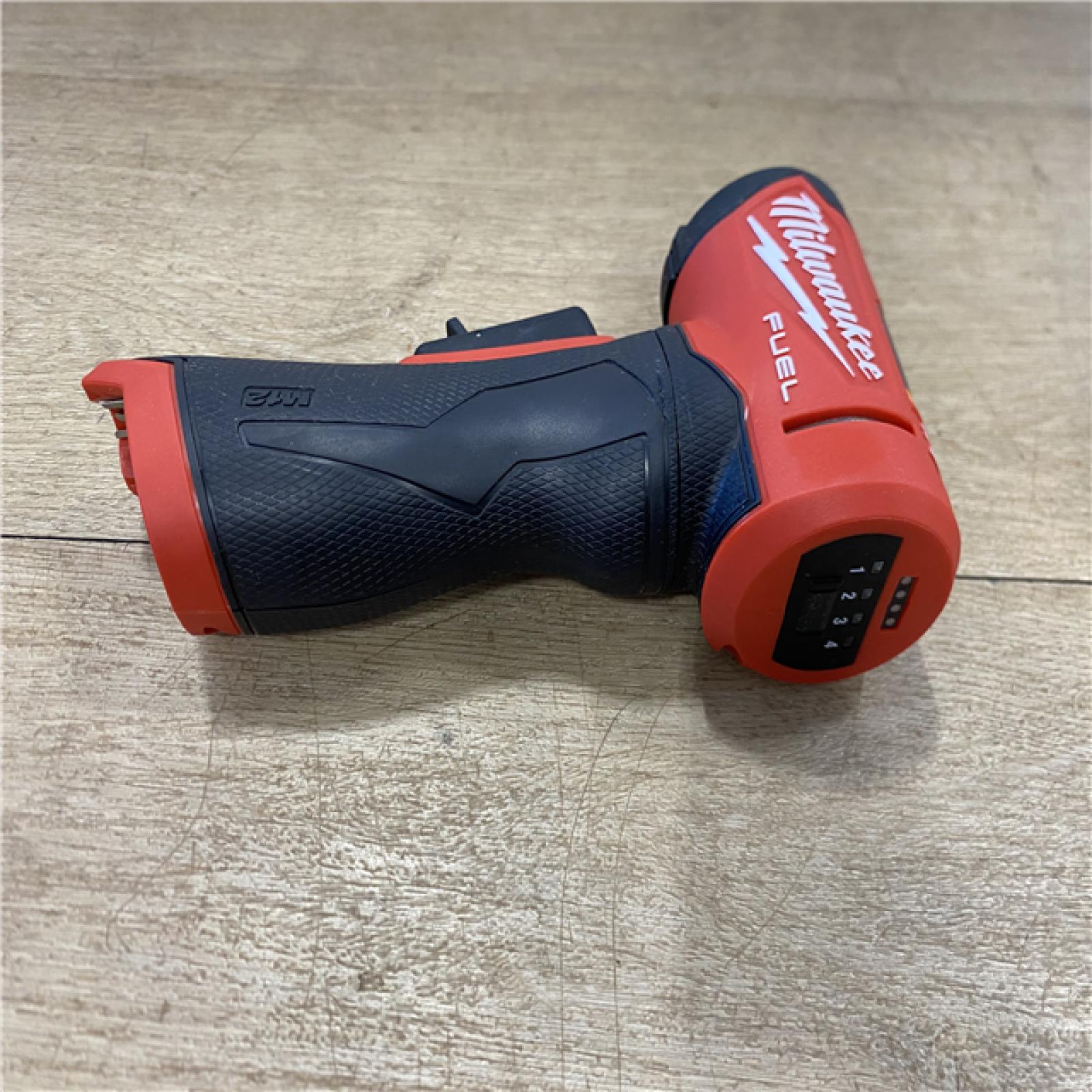 AS-IS Milwaukee FUEL 12V Lithium-Ion Brushless Cordless 1/4 in. Right Angle Die Grinder (Tool-Only)