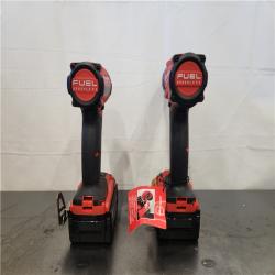 AS-IS- Milwaukee FUEL 18V Lithium-Ion Brushless Cordless Hammer Drill and Impact Driver Combo Kit