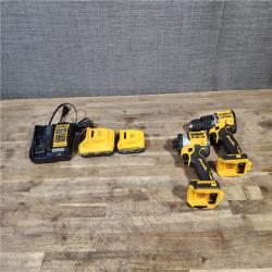 HOUSTON LOCATION - AS-IS DEWALT 2 TOOL COMBO KIT W/ (2) BATTERY & CHARGER