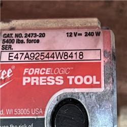 Houston Location AS-IS Milwaukee 12-Volt Lithium-Ion FORCE LOGIC Copper Press Tool Kit