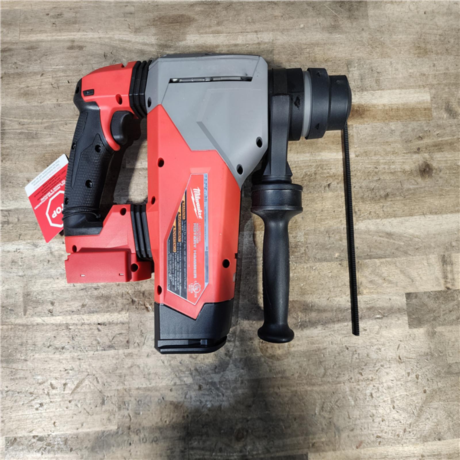 HOUSTON LOCATION - AS-IS Milwaukee 2915-20 M18 FUEL 18-Volt Lithium-Ion Brushless Cordless SDS-Plus 1-1/8 in. Rotary Hammer Drill (Tool-Only)