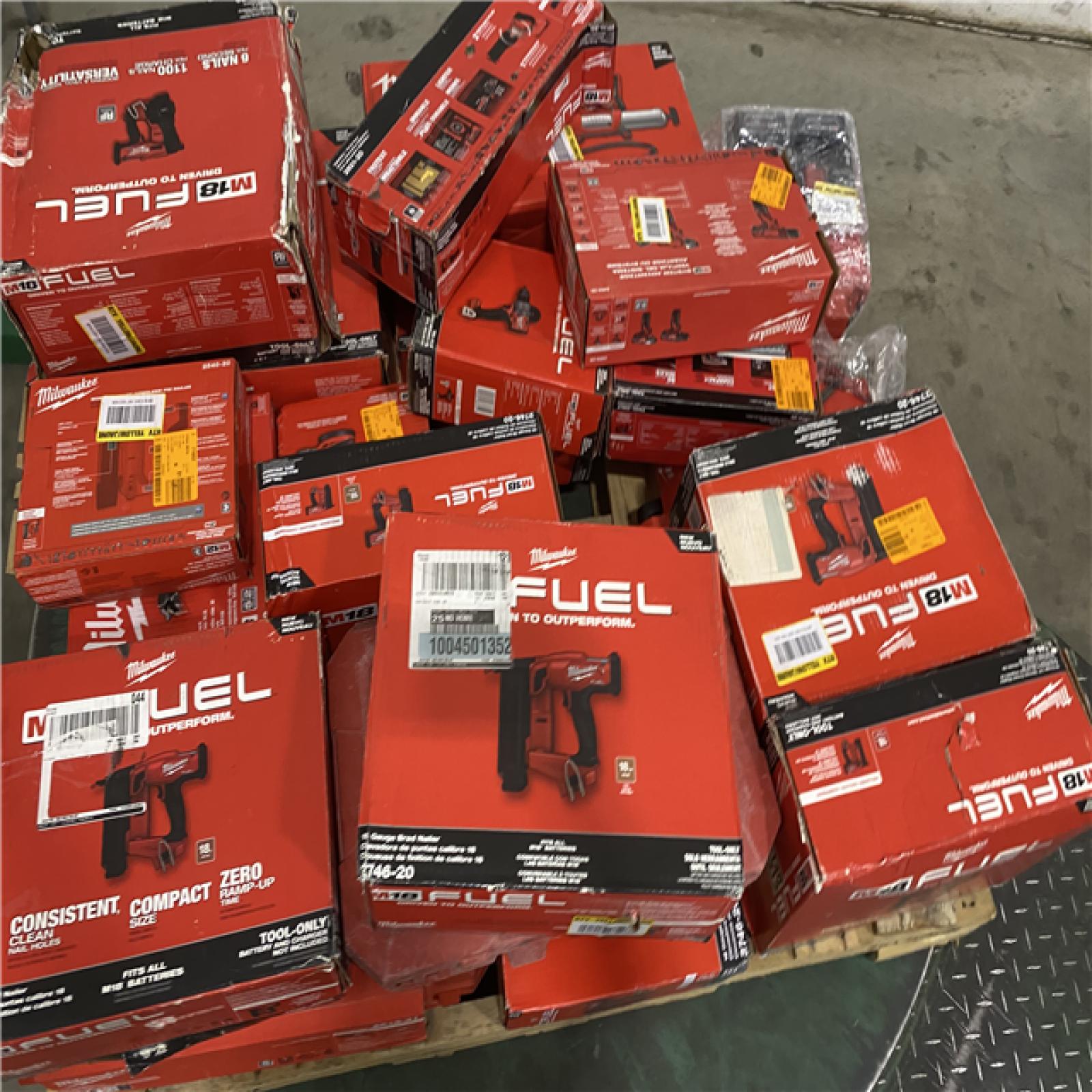 Dallas Location - As-Is MILWAUKEE Tool Pallet