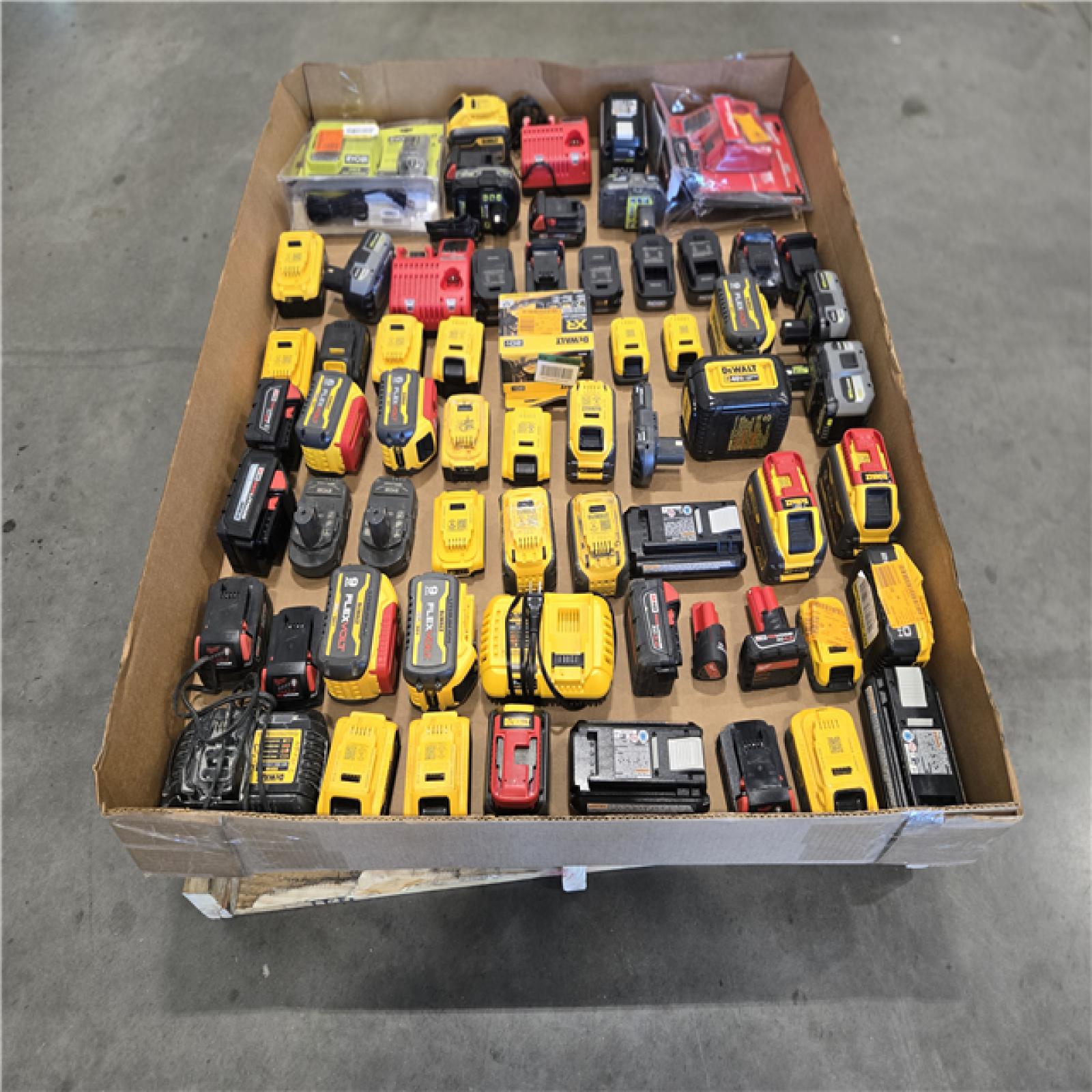DALLAS LOCATION- AS-IS BATTERY PALLET