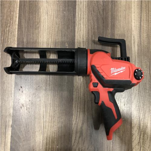AS-IS Milwaukee 12V Lithium-Ion Cordless 10 oz. Adhesive and Caulk Gun (Tool-Only)