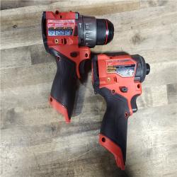 HOUSTON LOCATION - AS-IS Milwaukee 3497-22 12V Brushless Hammer Drill and Impact Driver Combo Kit