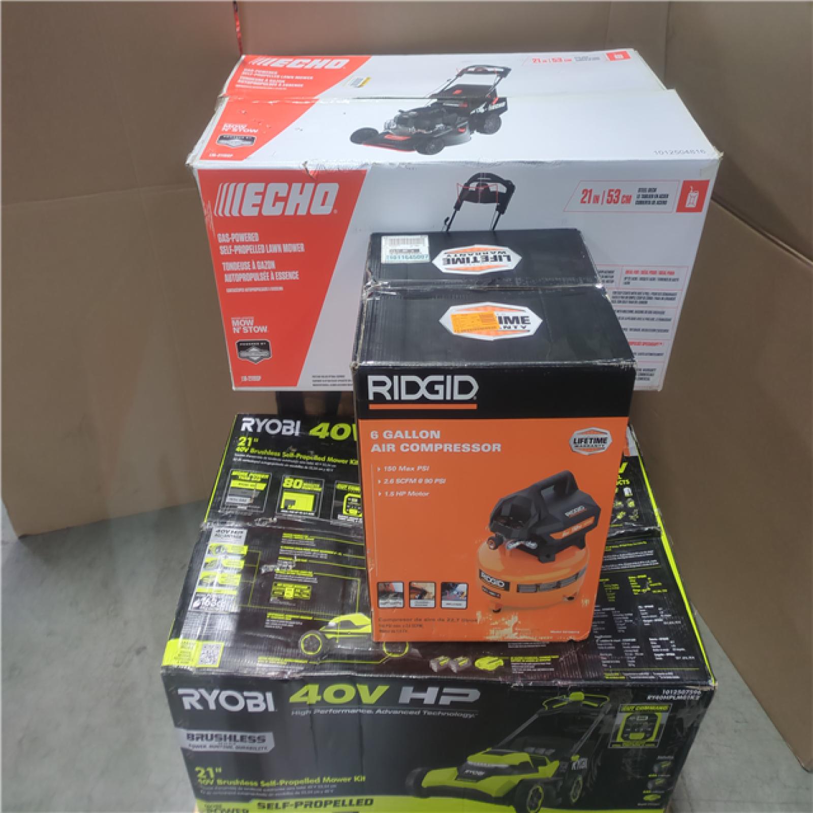CALIFORNIA AS-IS OUTDOOR POWER EQUIPMENT