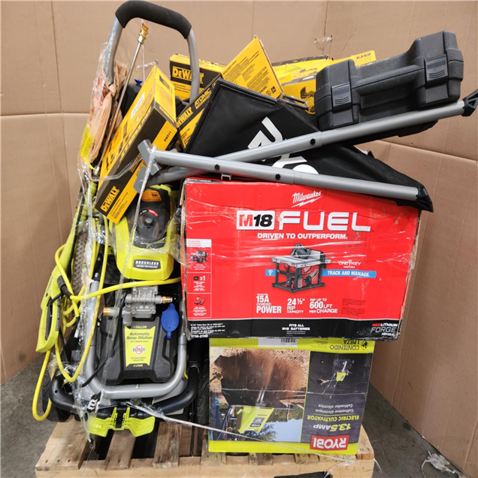 CALIFORNIA AS-IS TOOL PALLET