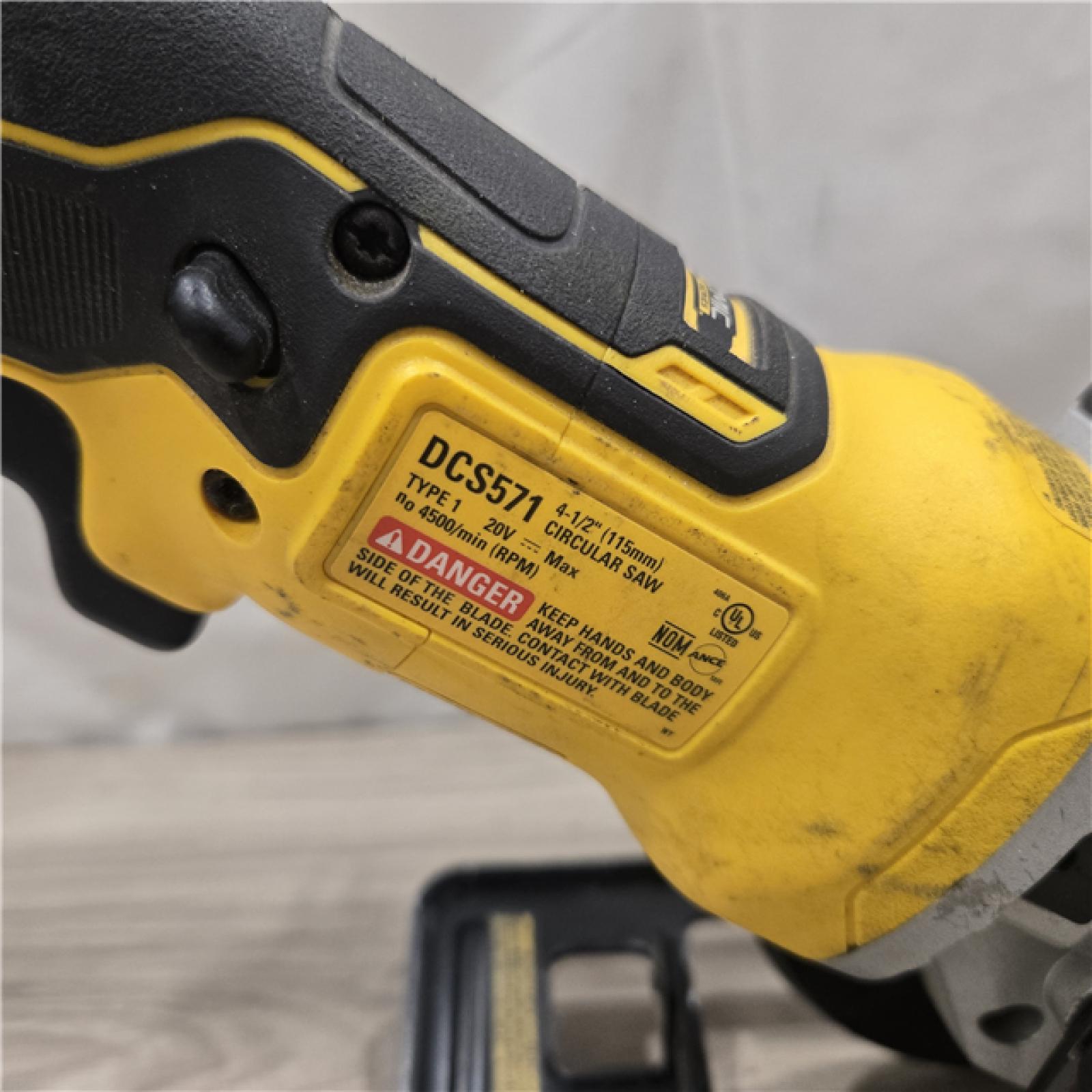 AS-IS DEWALT ATOMIC 20V MAX Cordless 4-1/2 in. Circular Saw (Tool Only)