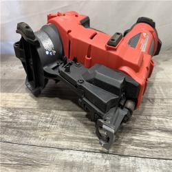 AS-IS Milwaukee FUEL 18-Volt Lithium-Ion Brushless Cordless Coil Roofing Nailer (Tool Only)