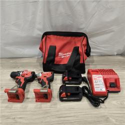 AS-IS Milwaukee M18 Compact 2-Tool Combo Kit