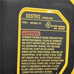 AS-IS DEWALT FLEXVOLT 60V MAX 7.5 in. Cordless Battery Powered Attachment Capable Edger Kit