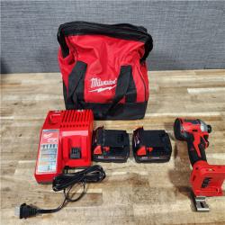 HOUSTON LOCATION - AS - IS Milwaukee 18V Lithium-Ion Brushless Cordless 1/4 in. Impact Driver Kit