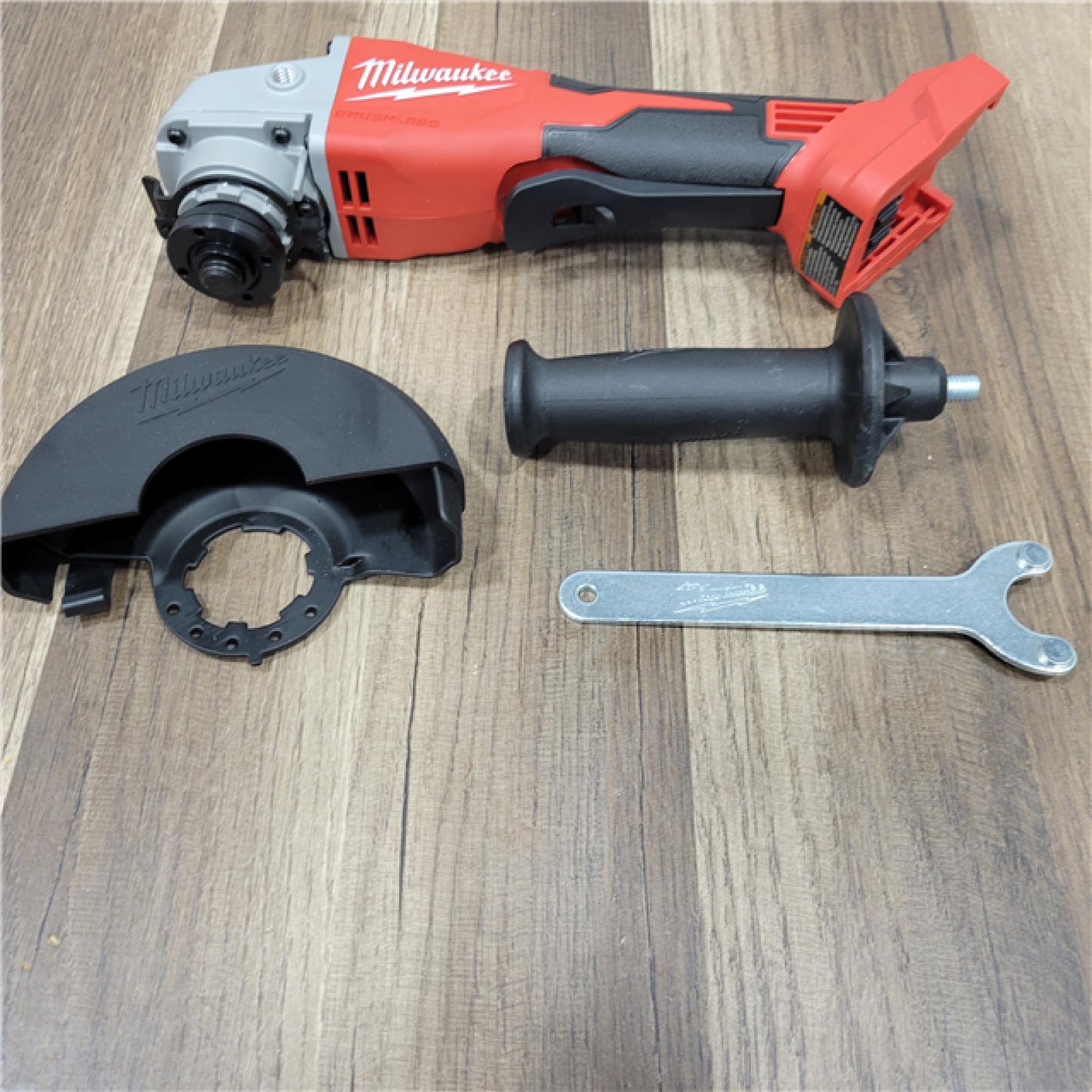 AS-IS Milwaukee M18 Brushless Cordless 4-1/2 / 5 Cut-Off Grinder with Paddle Switch (Tool Only)